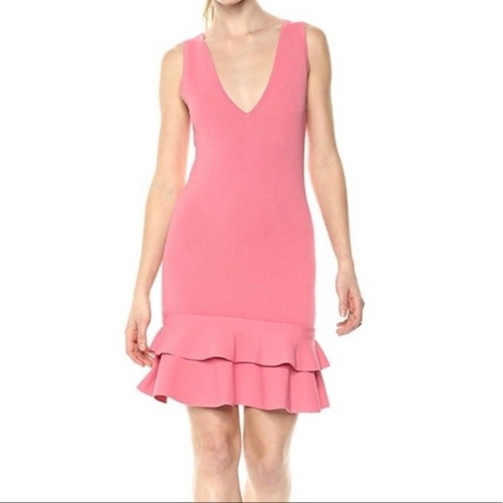 Keepsake The Label Moving On Knit Dress Ruffles
